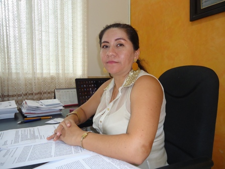 Elisabeth Ortega Erazo, Secretaria de Salud Departamental, firmo convenios con las Eps, del Putumayo