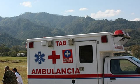 ambulancia atacada