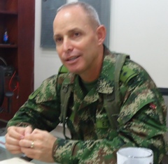 Bg Gral Alfonso Vacca Torres - Comandante de la Brigada de Selva No. 27