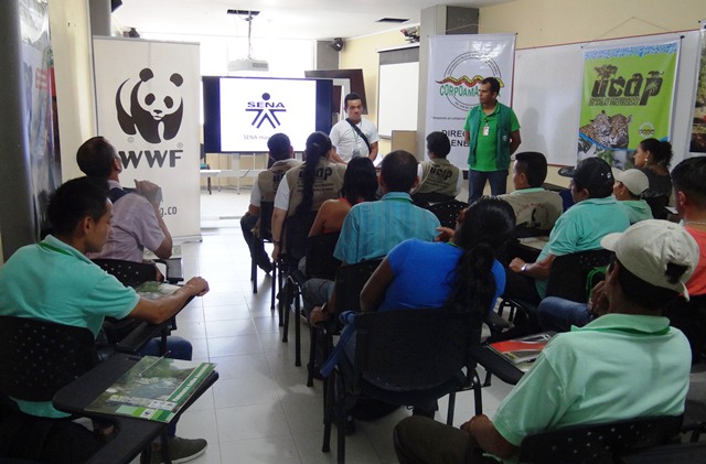 Uno de los primeros en reportar la presencia de osos de anteojos fue Jhony López. Ahora está dedicado a la protección de fauna. (Foto cortesía WWF Colombia)