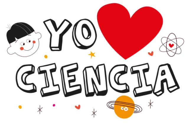 Logo Yo amo la Ciencia-Colciencias
