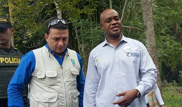 MINISTRO DE MEDIO AMBIENTE LUIS GILBERTO MURILLO. El funcionario dijo que la paz está en el campo. / Jhon Hernández