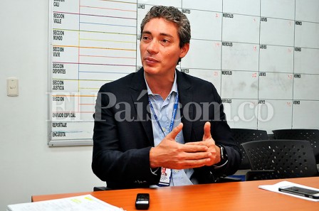 David Andrade, director en el suroccidente de la Superservicios. Archivo de El País.