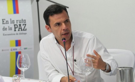 Guillermo Rivera - viceministro del Interior. Foto: @Zonacero