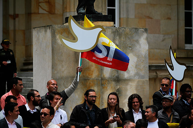 350 mil millones de pesos es el costo estimado de la organización de la jornada de votación para la refrendación de los acuerdos de La Habana. Foto: Colprensa