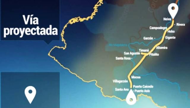 El proyecto en su totalidad tiene una longitud de 447 kilómetros. Foto ANI