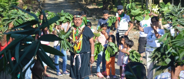Taita Pablo en Ceremonia de Armonizacion ASOMI Mocoa, Ptmyo 2