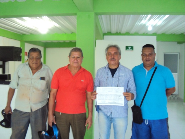 Integrantes del comité que adelanta la revocatoria en el municipio de Orito