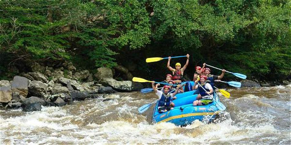El canotaje y el rafting son actividades entretenidas y seguras, siempre y cuando se contraten con agencias y operadores profesionales. Foto: Archivo / EL TIEMPO
