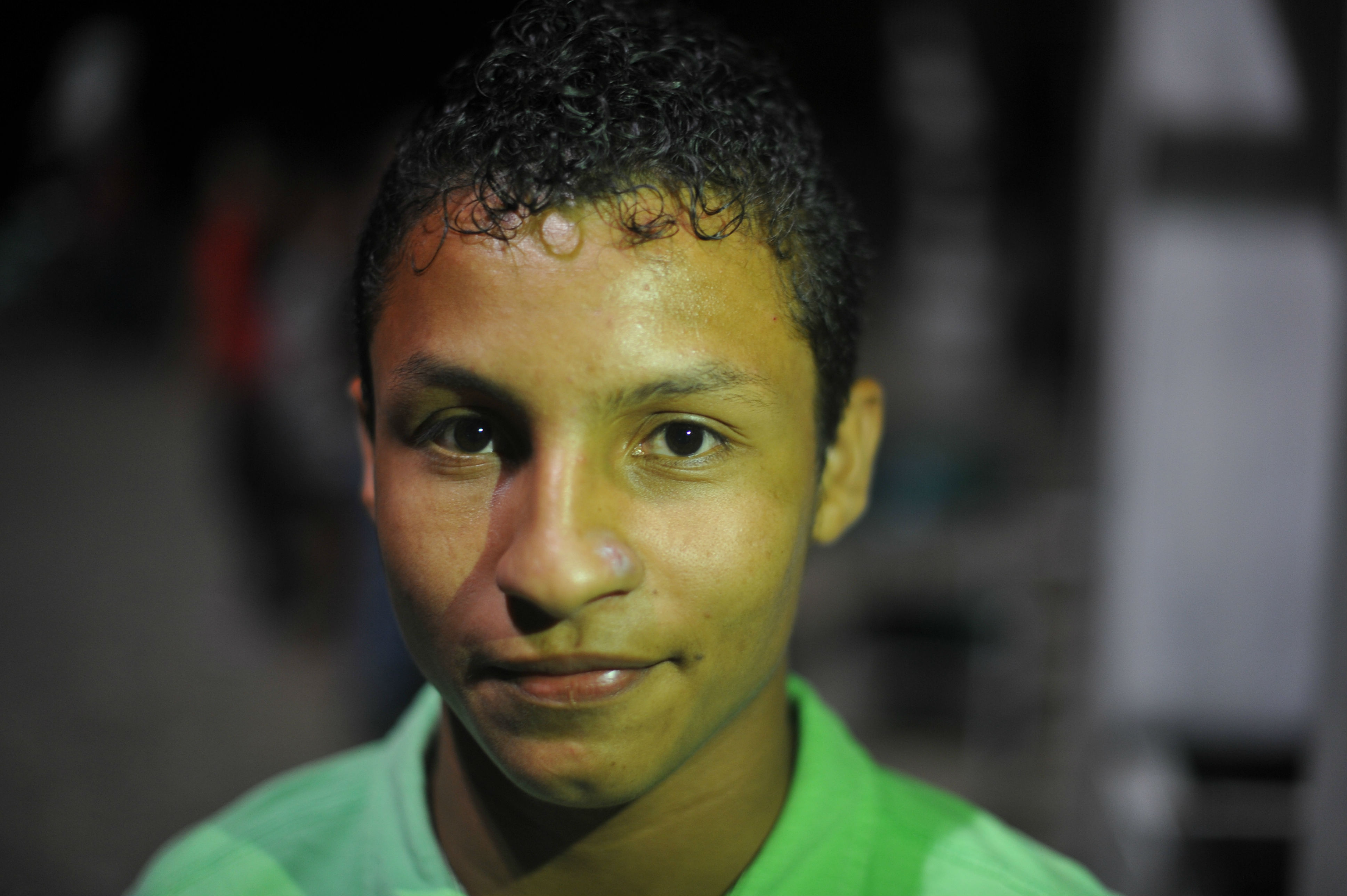 Cristian Cortés, personero del colegio Ciudad Mocoa. Gustavo Torrijos - El Espectador