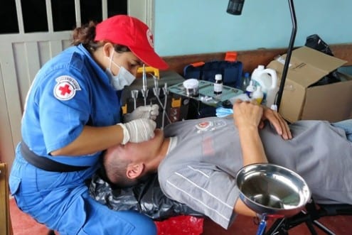 Jornada de salud en la Vereda Churuyaco, Orito