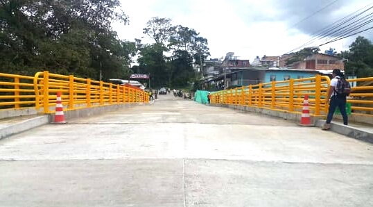 Inauguración del Puente Mulato, Mocoa – GRUPO LHS